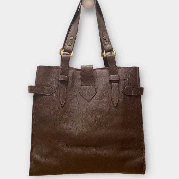 Mulberry | Vintage Elgin Tote in Chocolate Pebbled Leather - Picture 8 of 16